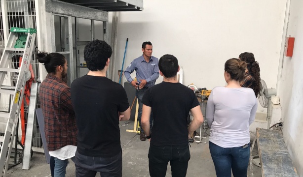 Capacitación a alumnos de Arquitectura ITESO