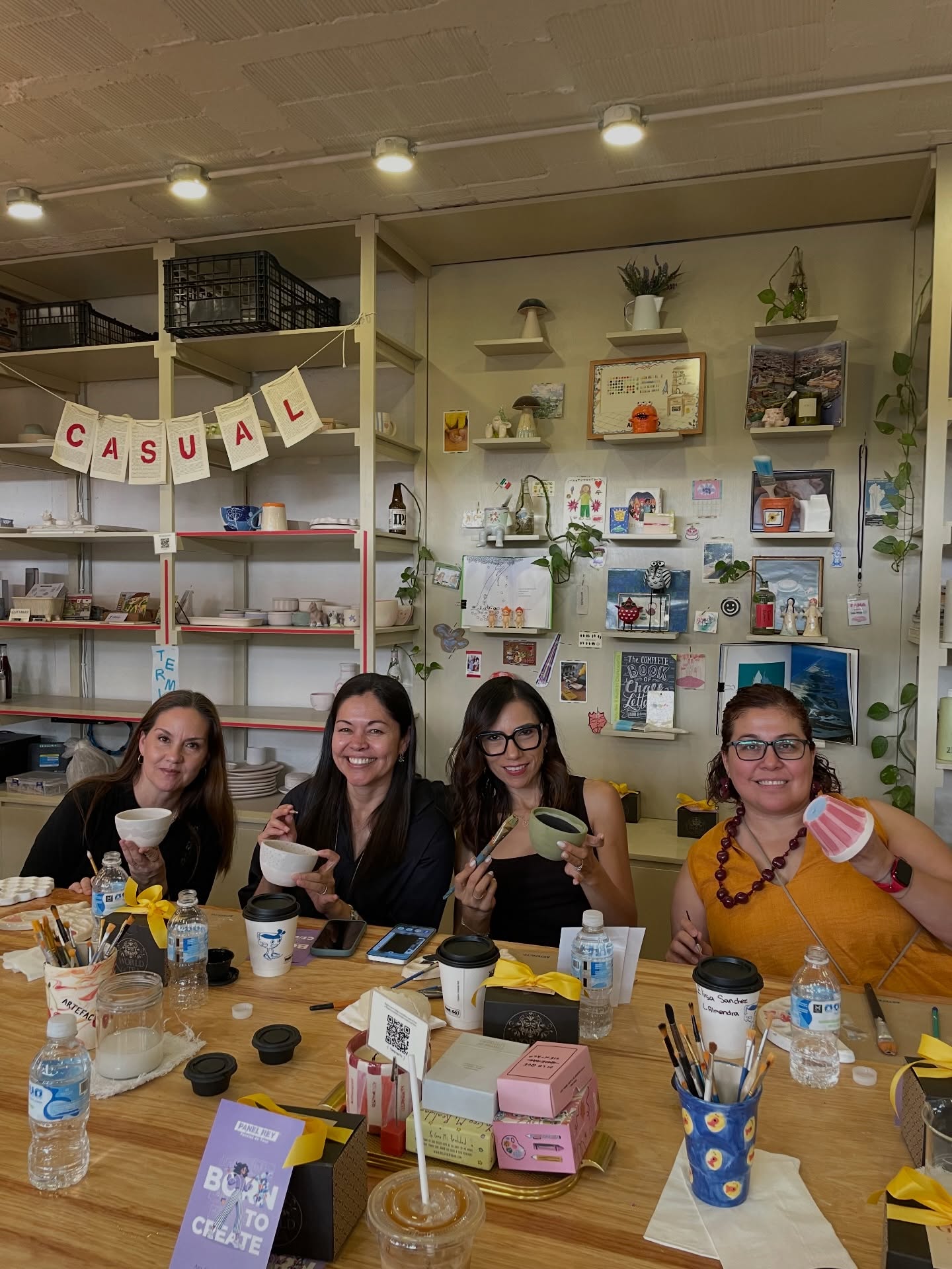 Cerámica, brunch y comunidad