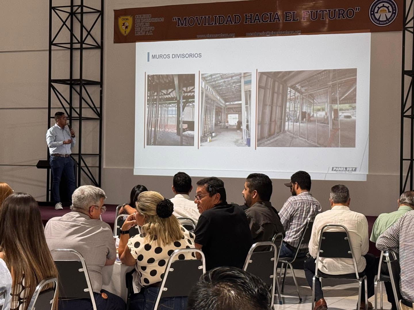 Jornada técnica del Colegio de Ingenieros Civiles de Nuevo León, A.C. con Panel Rey