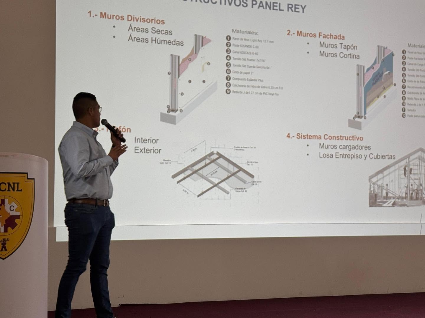 Jornada técnica del Colegio de Ingenieros Civiles de Nuevo León, A.C. con Panel Rey