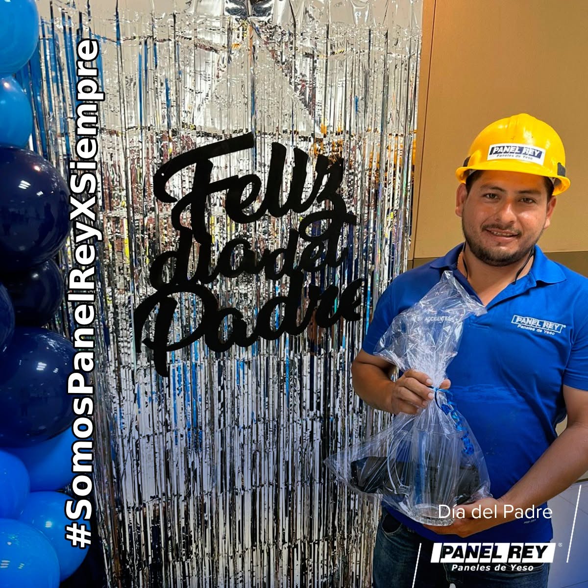 Dia del Padre en Planta Panel Rey El Carmen con rifa para colaboradores papas