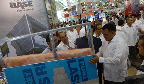 Panel Rey en Expo Construcción Yucatán 2015
