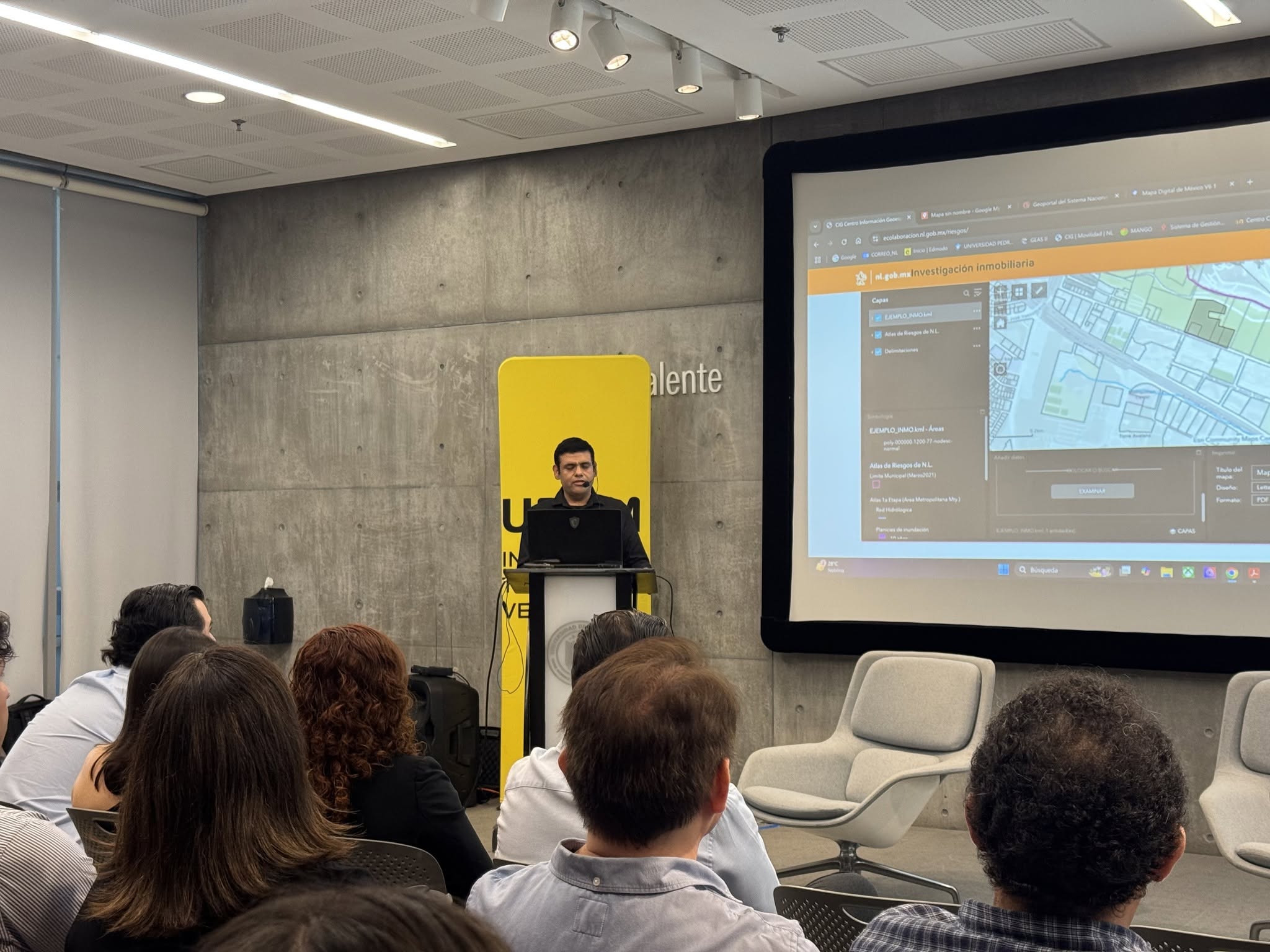 Charla: Visor de Consulta Urbana y Norma Tecnica de Criterios Cartograficos para la elaboracion de Planes de Desarrollo Urbano