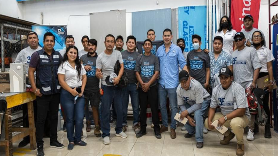 Curso de Sistema Ligero Panel Rey en Campeche