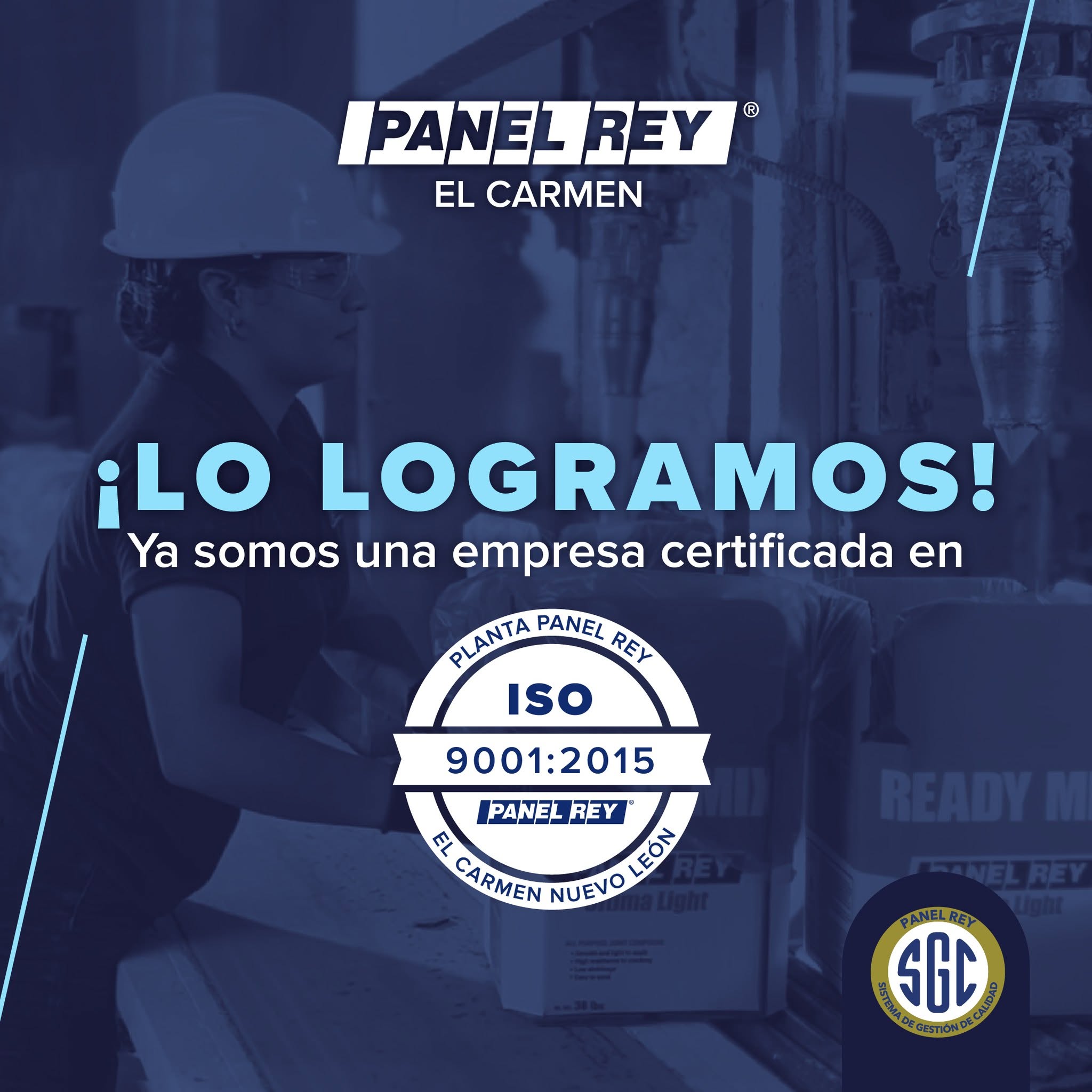 Panel Rey obtiene la certificación ISO 9001:2015: lo que significa que un organismo internacional verifique lo que la industria ya sabe
