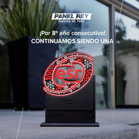 Distintivo Empresa Socialmente Responsable (ESR) — octavo ano consecutivo