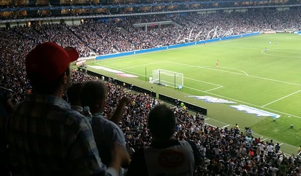 Panel Rey  presente en el nuevo estadio de Monterrey