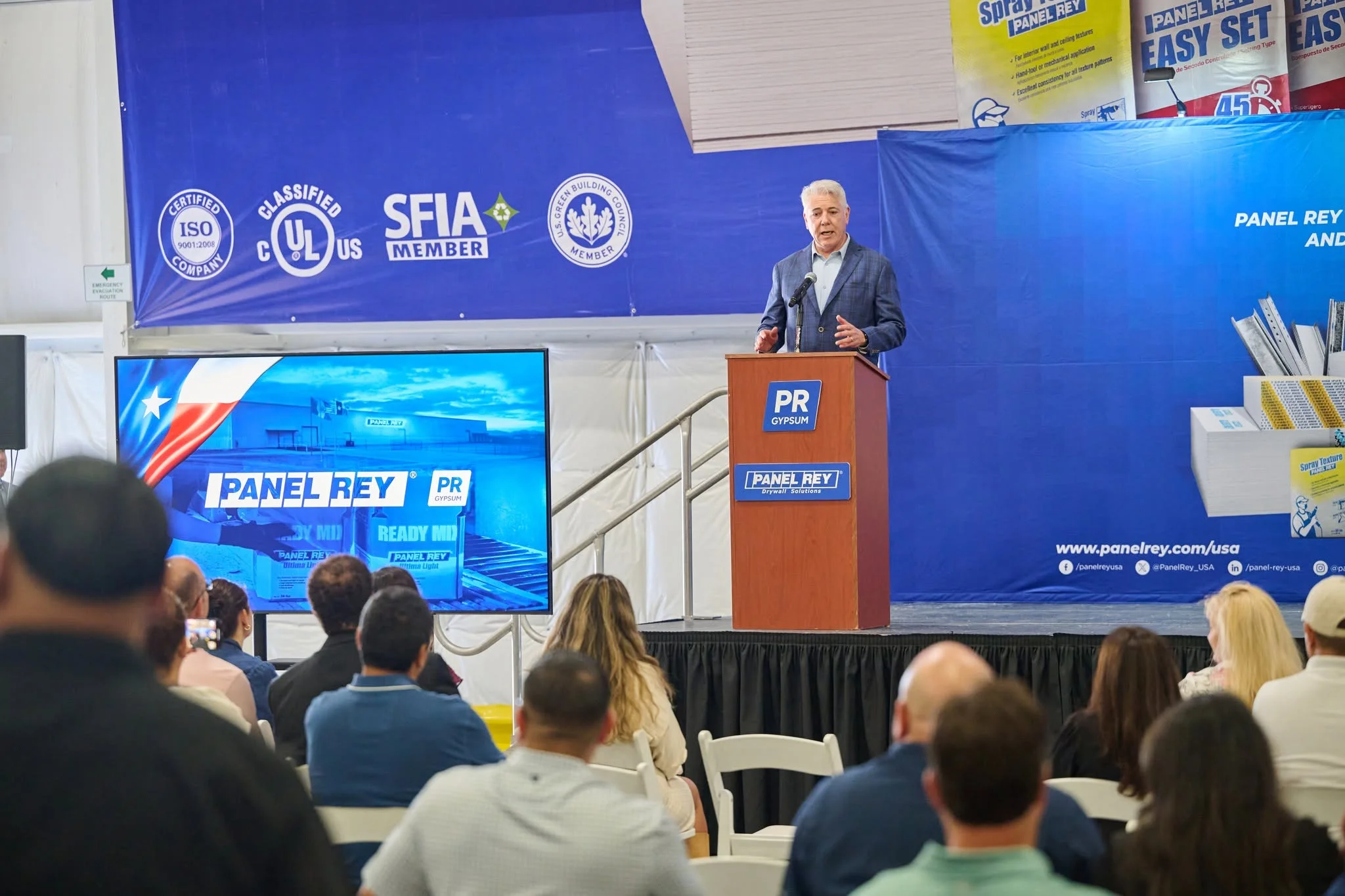 A New Chapter in Texas: Panel Rey Opens Its Joint Compound Plant in Denton