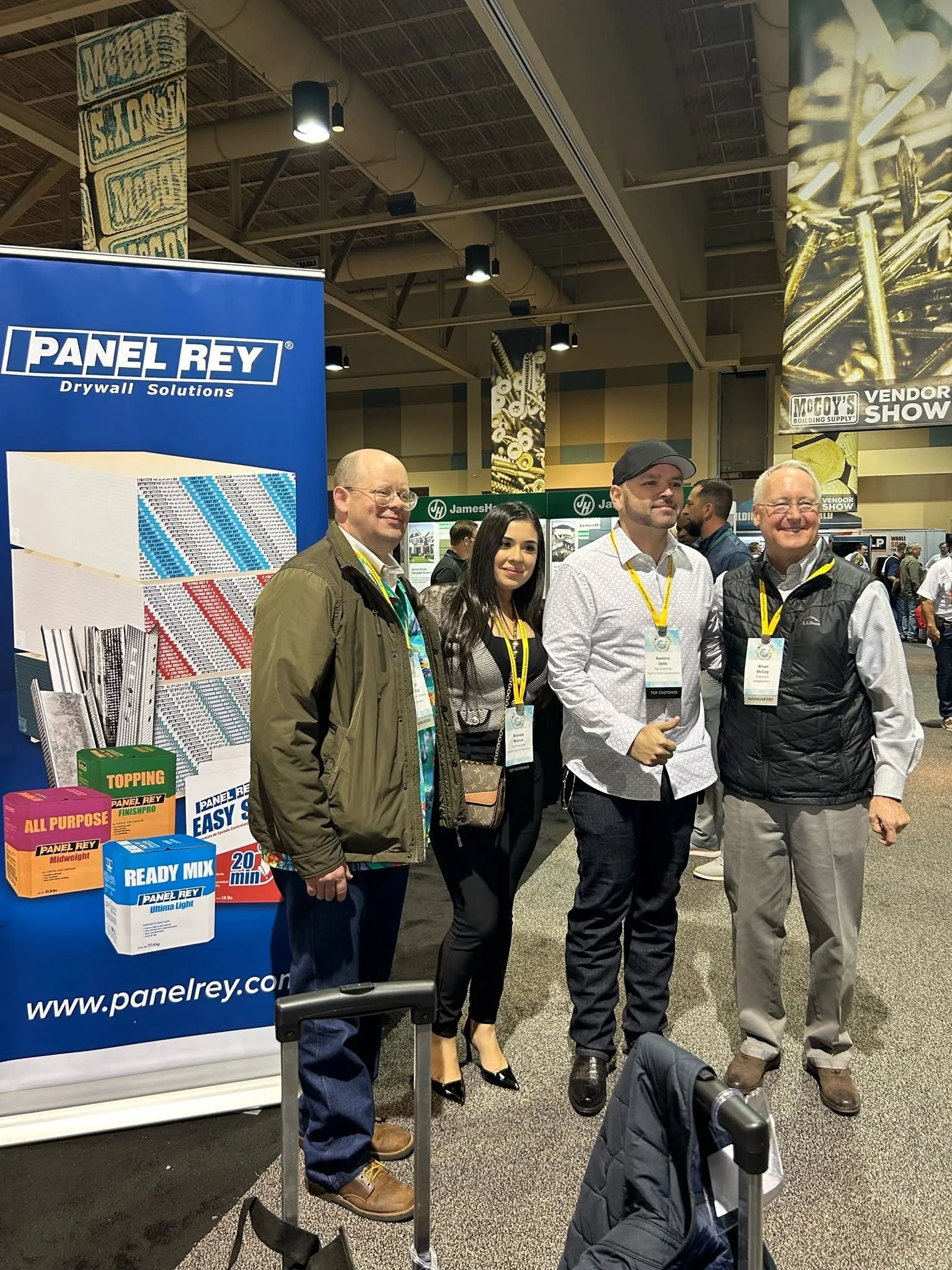 Back Where It Started: Panel Rey at the McCoy’s Vendor Show in Galveston