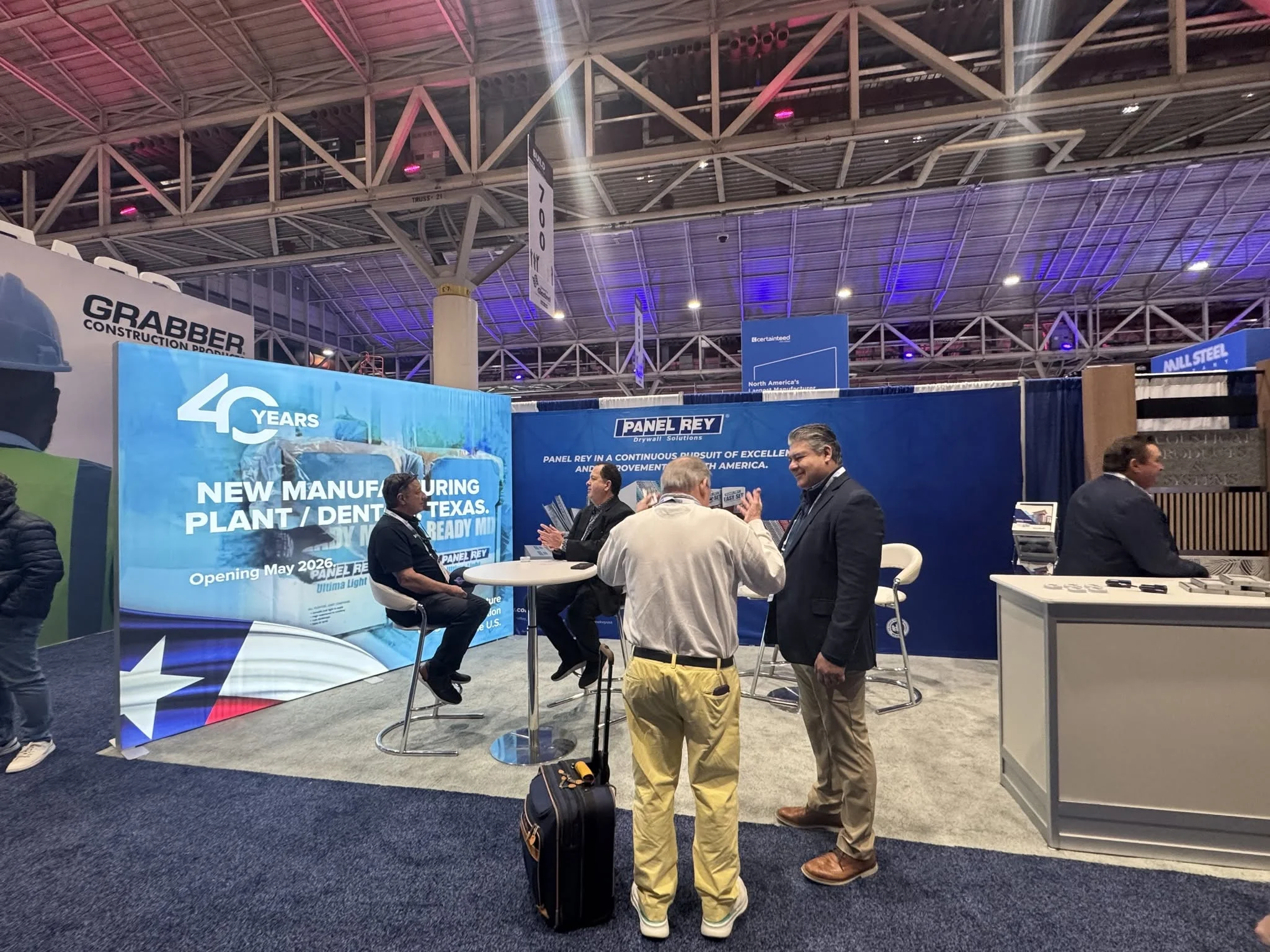 Booth 836: Panel Rey on the Industry’s Biggest Wall and Ceiling Floor