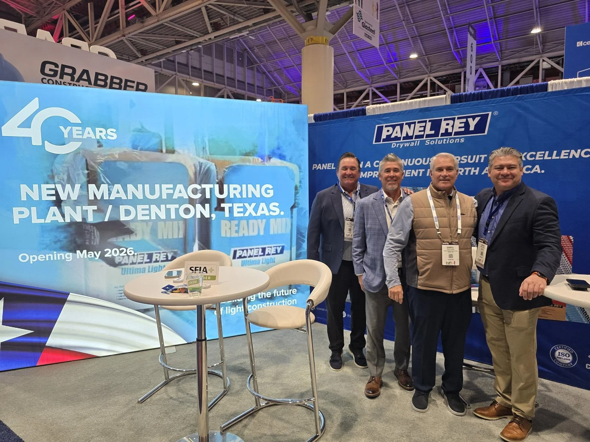 Booth 836: Panel Rey on the Industry’s Biggest Wall and Ceiling Floor