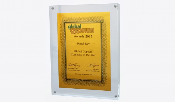 Global Gypsum 2015 Best Company of the Year Award